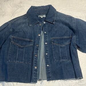 Velvet Heart Dark Blue Denim Jean Jacket